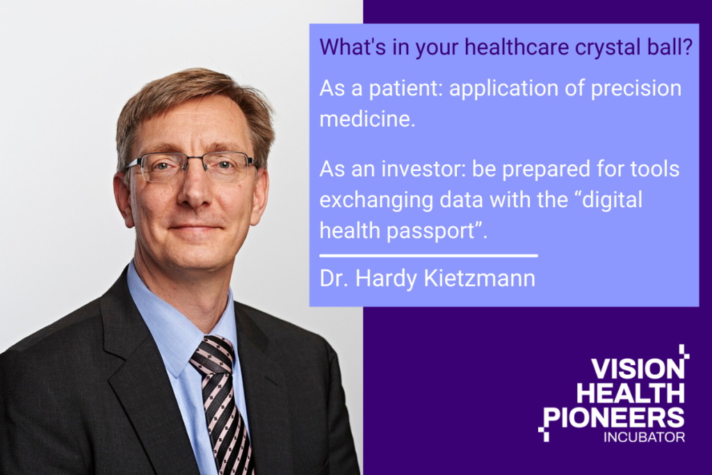 Dr. Hardy Kietzmann, Consultant in the area of digital therapeutics, focus Germany: DiGA