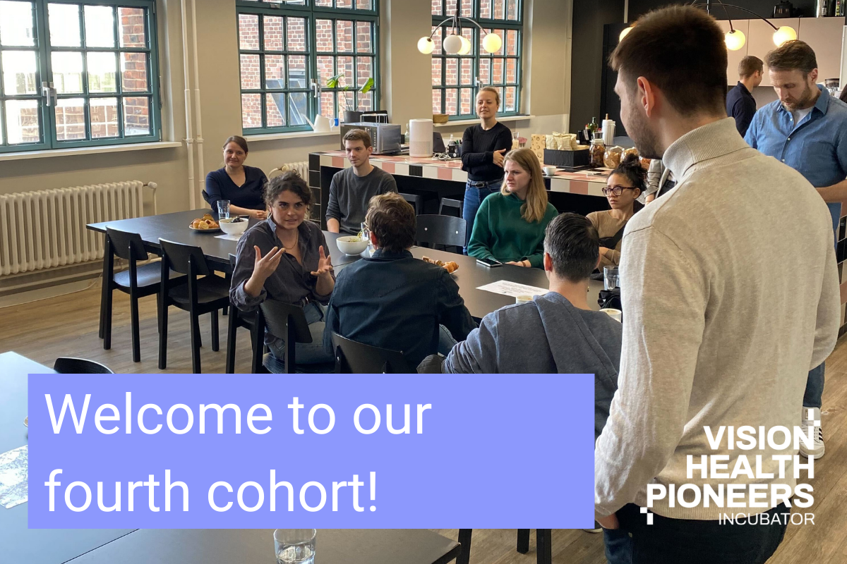 Meet cohort #4 - Vision Health Pioneers Incubator